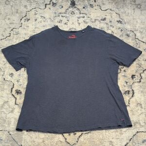 Tommy Bahama Gray Pima Cotton T-Shirt Men’s XXL 100% Peru Soft Knit Tee 🐬